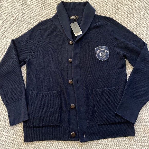 Rule 18 shawl collar cardigan - Picture 2 of 3